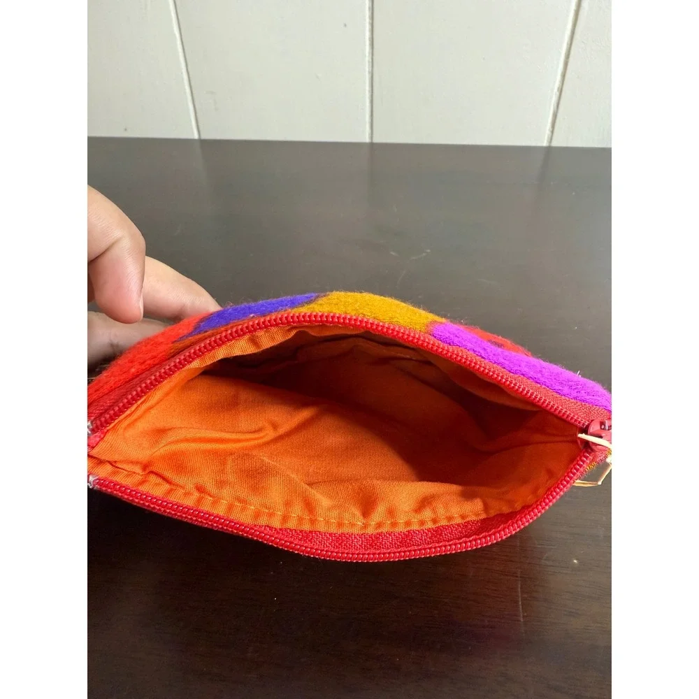 Momi Wallet Women's Made With Aloha Coin Purse‎ Colorful Zip Pouch Hawaiian